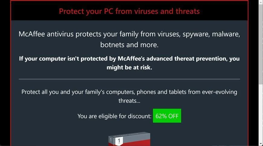 Image: Globalprotectionspc.com scam