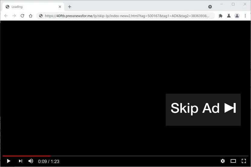 Remove Pressnewsfor.me pop-up ads (Virus Removal Guide) 1 Image: Chrome browser is redirected to Pressnewsfor.me