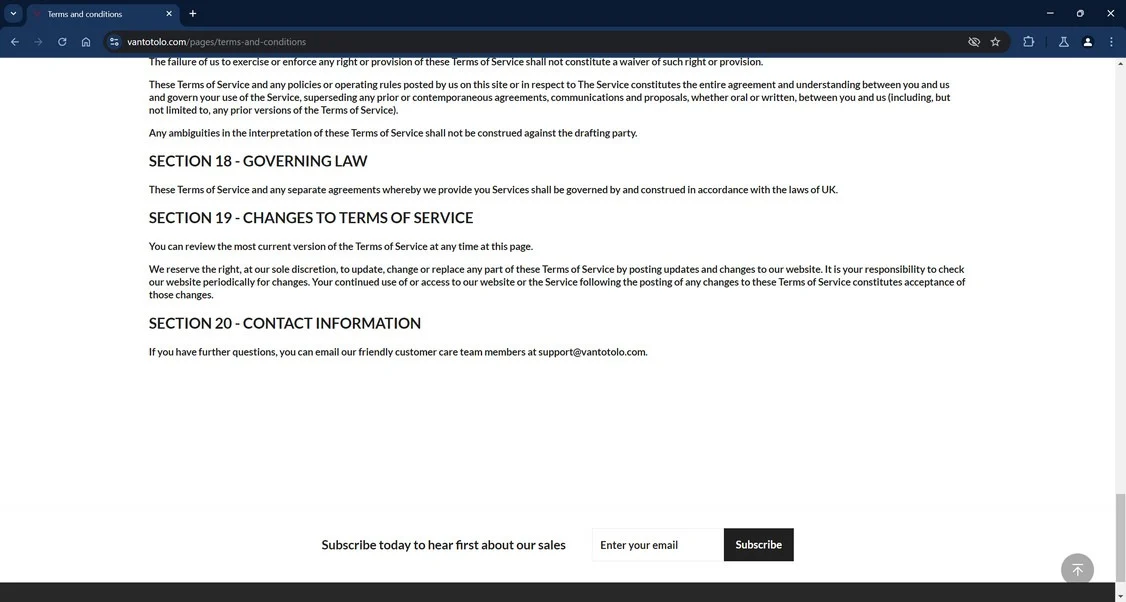 Vantotolo.com scam