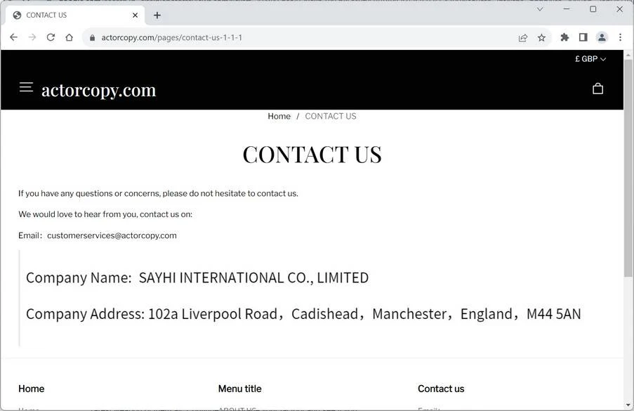 Actorcopy.com Review: Is Actorcopy.com A Scam Or Legit? 1 image Actorcopy.com scam