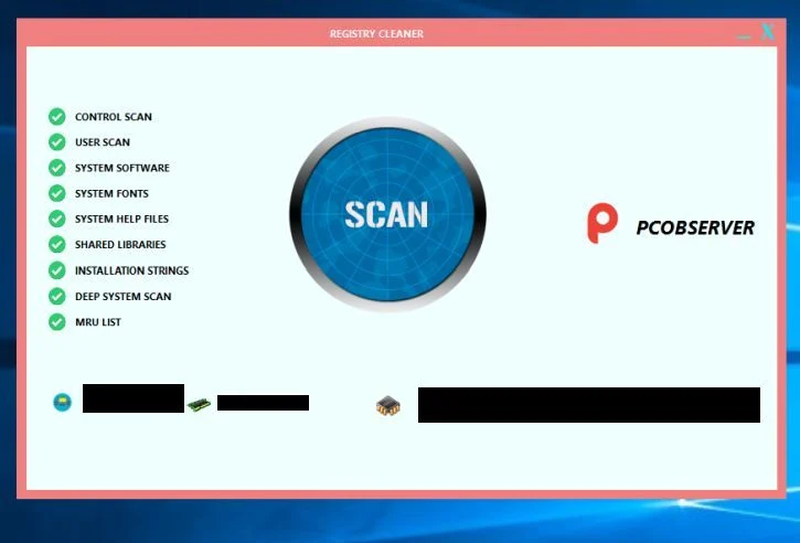 How to remove Pcobserver Registry Cleaner (Uninstall Guide) 1 Pcobserver Virus