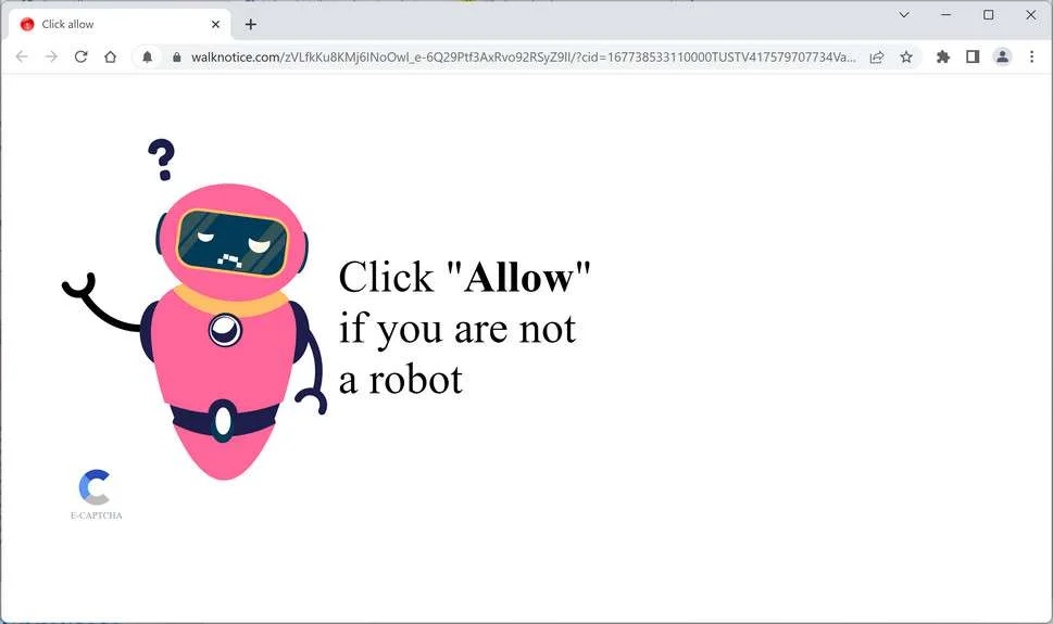 Image: Walknotice.com Ads