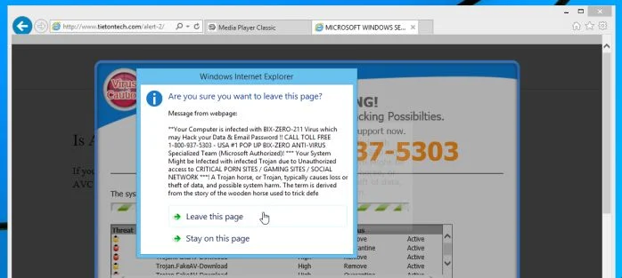 Tietontech.com virus