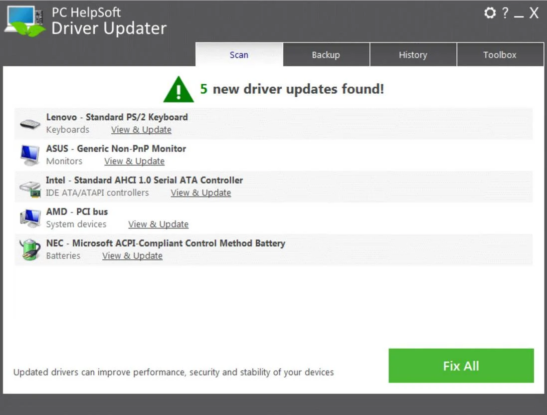 PCHelpSoftUpdate