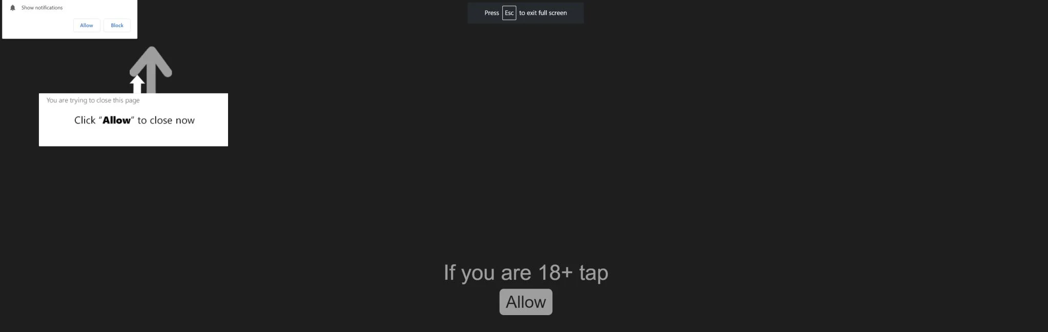 Remove Pushnews.online pop-up ads (Virus Removal Guide) 1 Image: Chrome browser is redirected to the Pushnews.online site