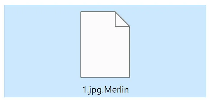 Image: Merlin ransomware