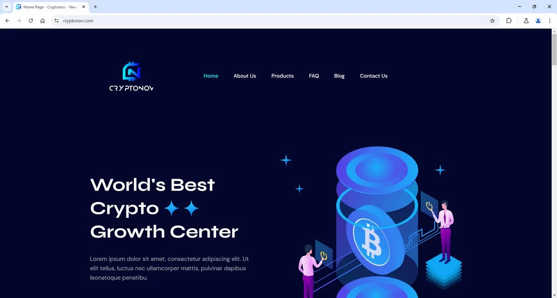 Cryptonov.com Crypto Scam - Read Our Findings Here 1 Cryptonov.com scam