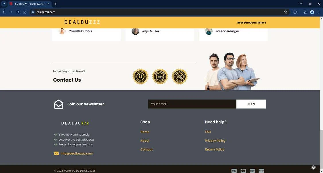 Dealbuzzzz.com Scam Store: What You Need To Know 1 Dealbuzzzz.com scam