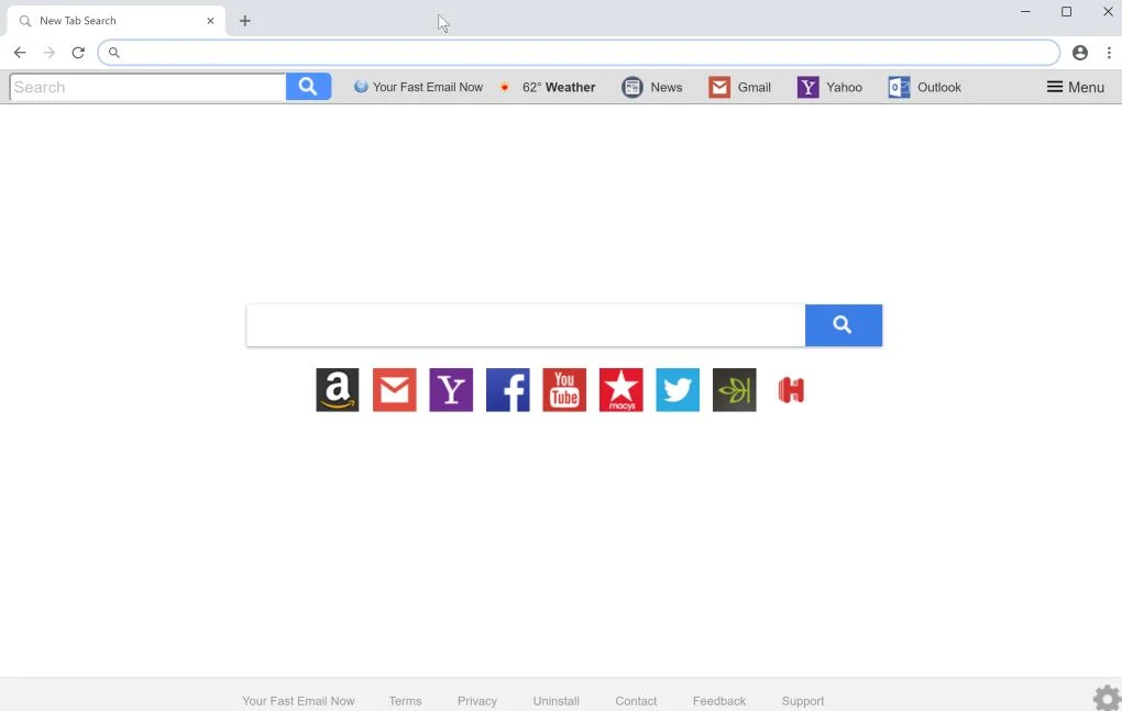 Search.hyourfastemailnowpop.com redirect virus