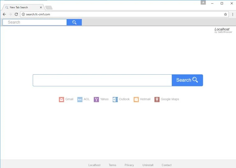 Localhost New Tab Chrome