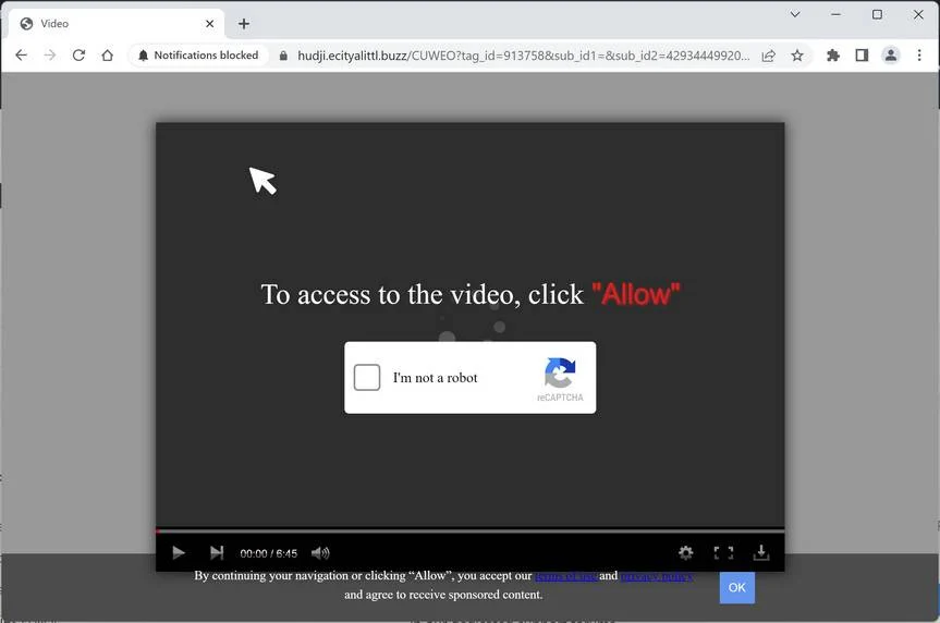 Remove Ecityalittl.buzz Pop-up Ads (Virus Removal Guide) 1 Image: Ecityalittl.buzz Ads