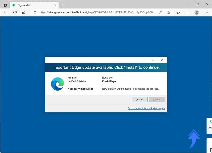 Storepreciseuberinfo-file.info Virus Removal Instructions 1 Image: Storepreciseuberinfo-file.info browser redirect