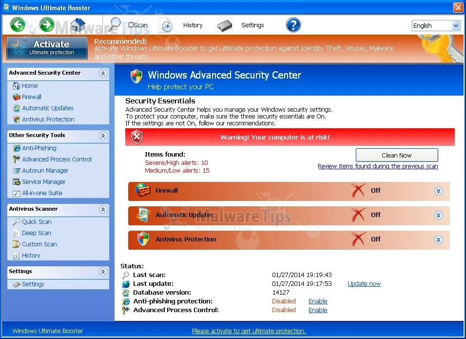 [Image: Windows Ultimate Booster]