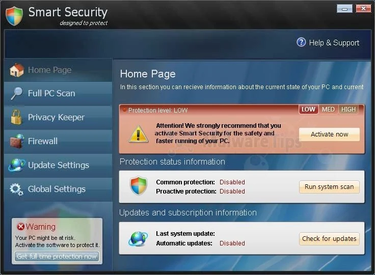 [Image: Smart Security virus]