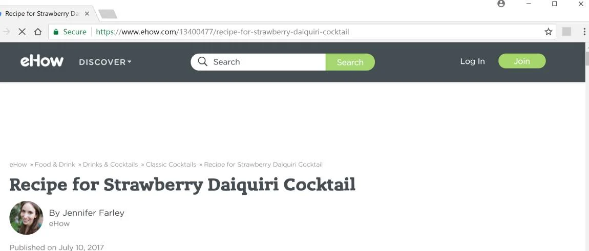 Strawberry Daiquiri Cocktail by wrvs.me