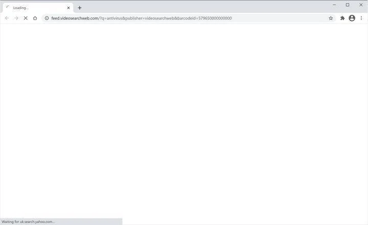 Remove VideoSearchWeb Search (Virus Removal Guide) 1 Image: Chrome browser is redirected to VideoSearchWeb Search