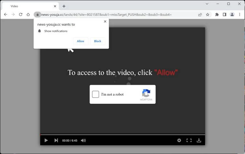Remove News-Yosuja.cc Pop-up Ads (Virus Removal Guide) 1 Image: News-yosuja.cc Ads