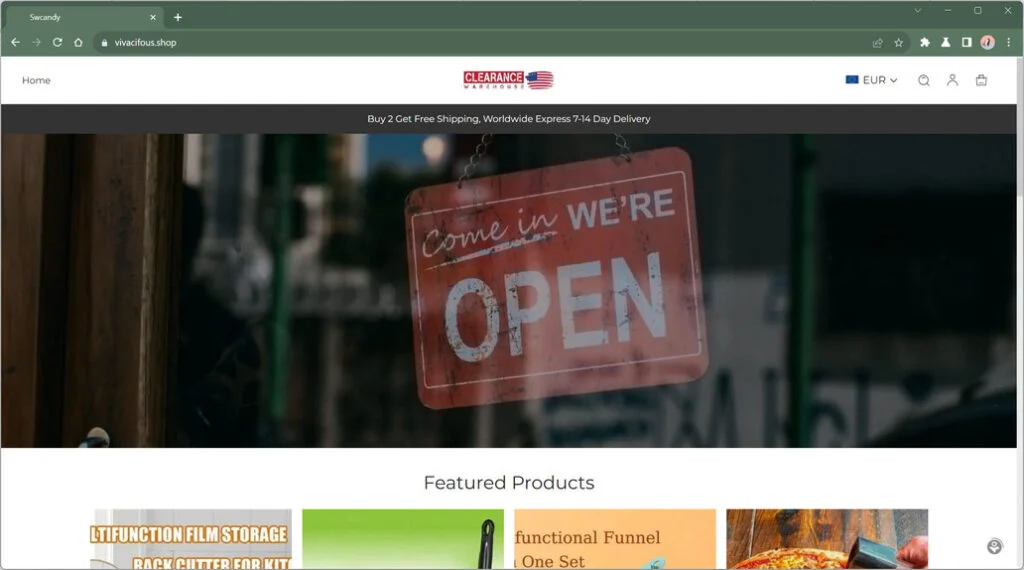Should You Risk Shopping at Vivacifous.shop? Our Take 1 vivacifous.shop trendmicro