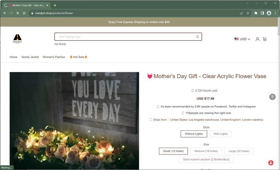 Handyrt.shop Exposed: Don't Fall for This Retail Scam 1 Handyrt.shop scam china