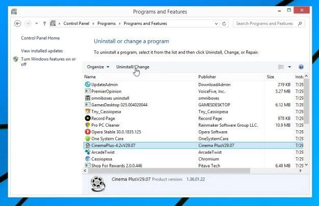 Remove Study Search Window from Windows