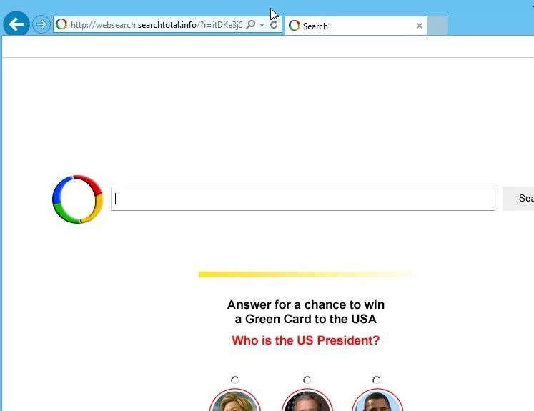 Websearch.searchtotal.info virus