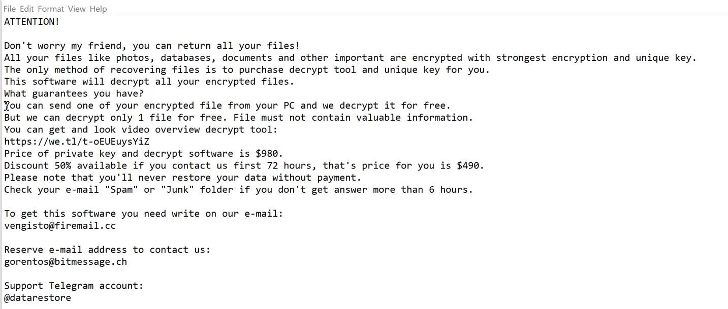 How to remove Fordan ransomware (Virus Removal Guide) 1 Image: Fordan ransomware virus