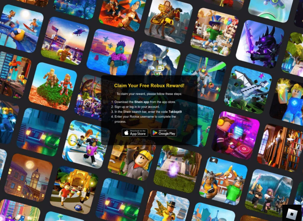 RobloxFestival.com scam