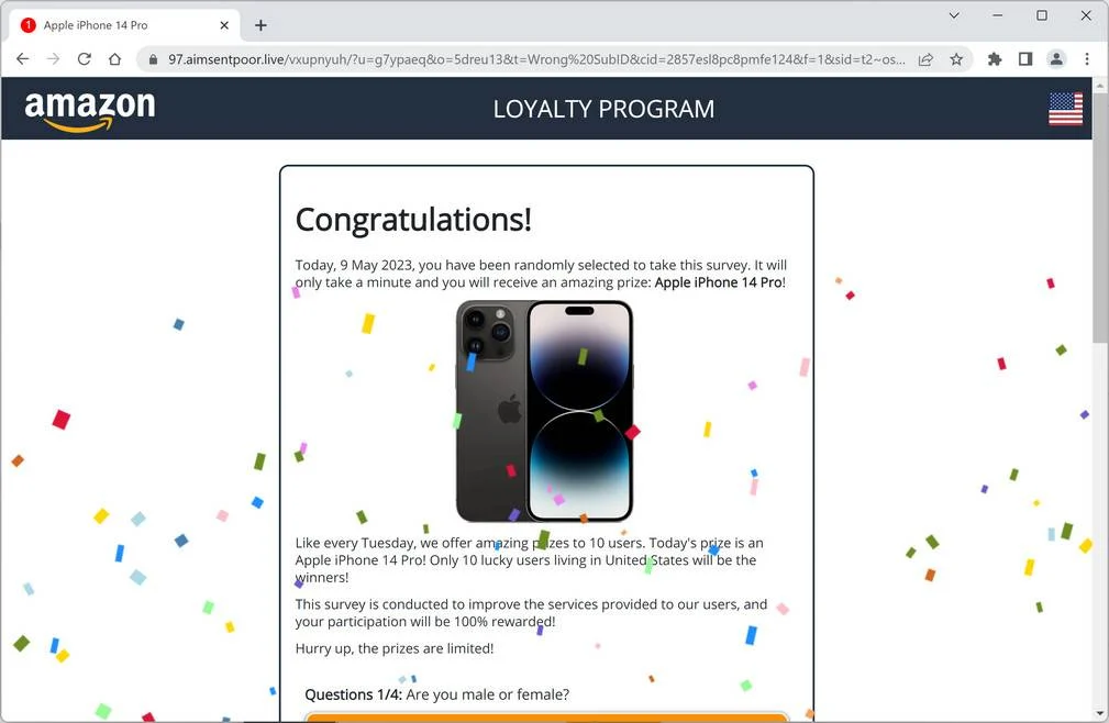 aimsentpoor.live ad