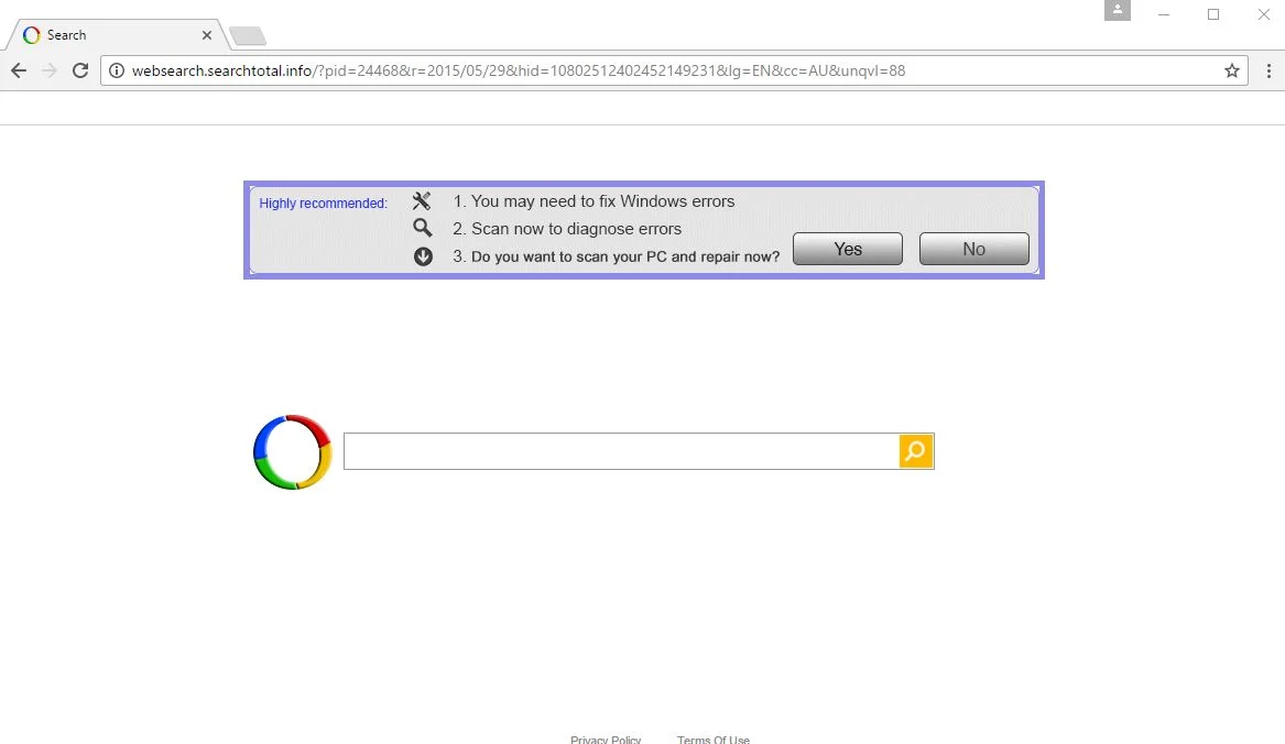 websearch.searchtotal.info virus