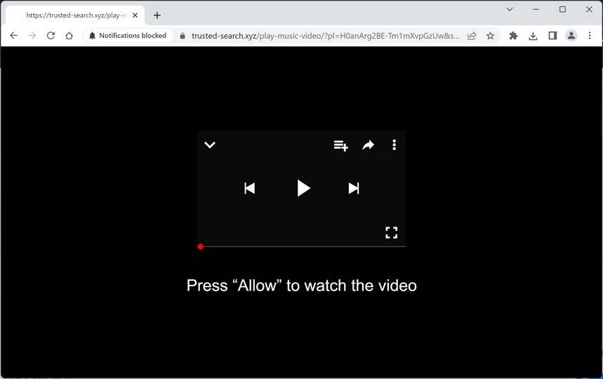 Remove Trusted-Search.xyz Ads (Virus Removal Guide) 1 Image: Trusted-search.xyz Spam Notifications Ads
