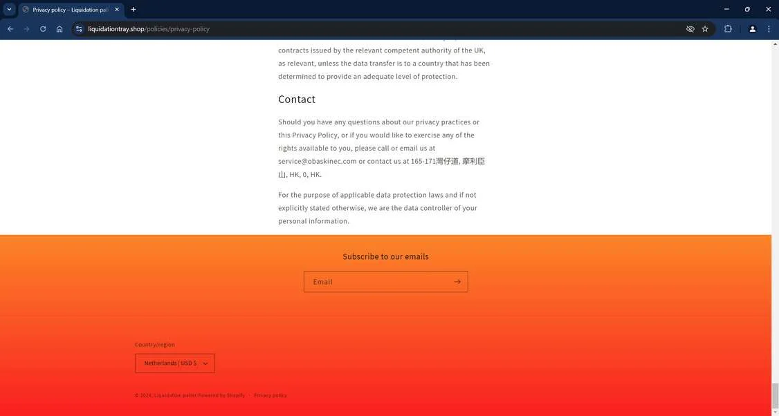 Liquidationtray.shop Scam Store: What You Need To Know 1 Liquidationtray.shop scam