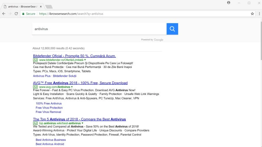 How to remove iBrowserSearch Search (Virus Removal Guide) 1 iBrowserSearch Search redirect