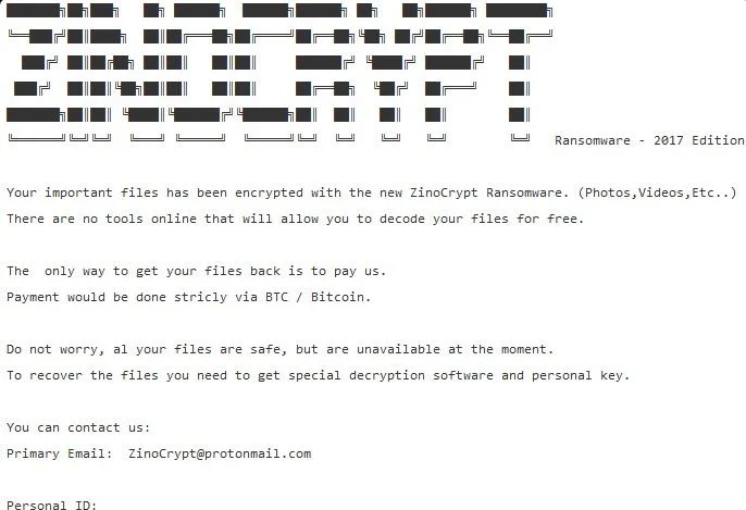 ZinoCrypt virus