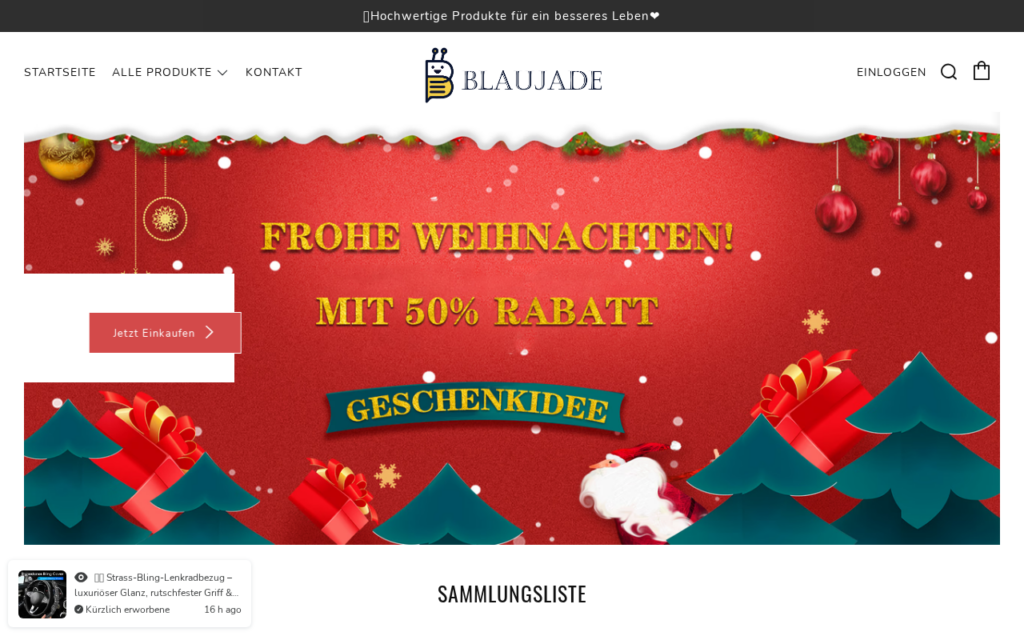 Blaujade.com EXPOSED - Legit Store or Scam? Read First 1 Blaujade.com scam