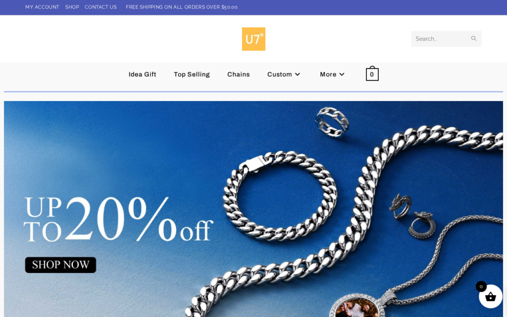 U7jewelryshop.com EXPOSED - Fake or Real Store? Our Findings 1 U7jewelryshop.com scam
