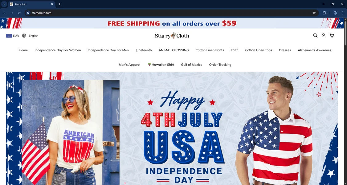Starrycloth.com Scam Store: What You Need To Know 1 Starrycloth.com scam