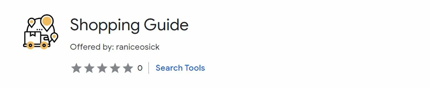 Remove Shopping Guide Browser Extension (Virus Removal Guide) 1 Image: Shopping Guide Chrome extension