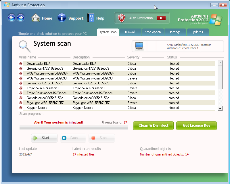 [Image: Antivirus Protection 2012 Scan]