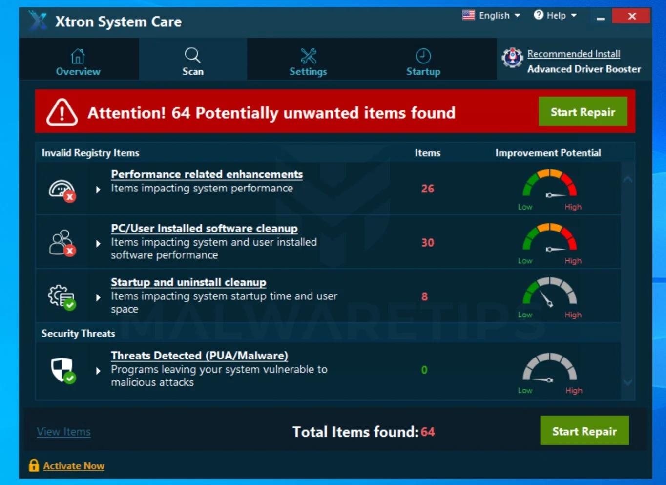How to remove Xtron System Care (Virus Removal Guide) 1 Image: Xtron System Care