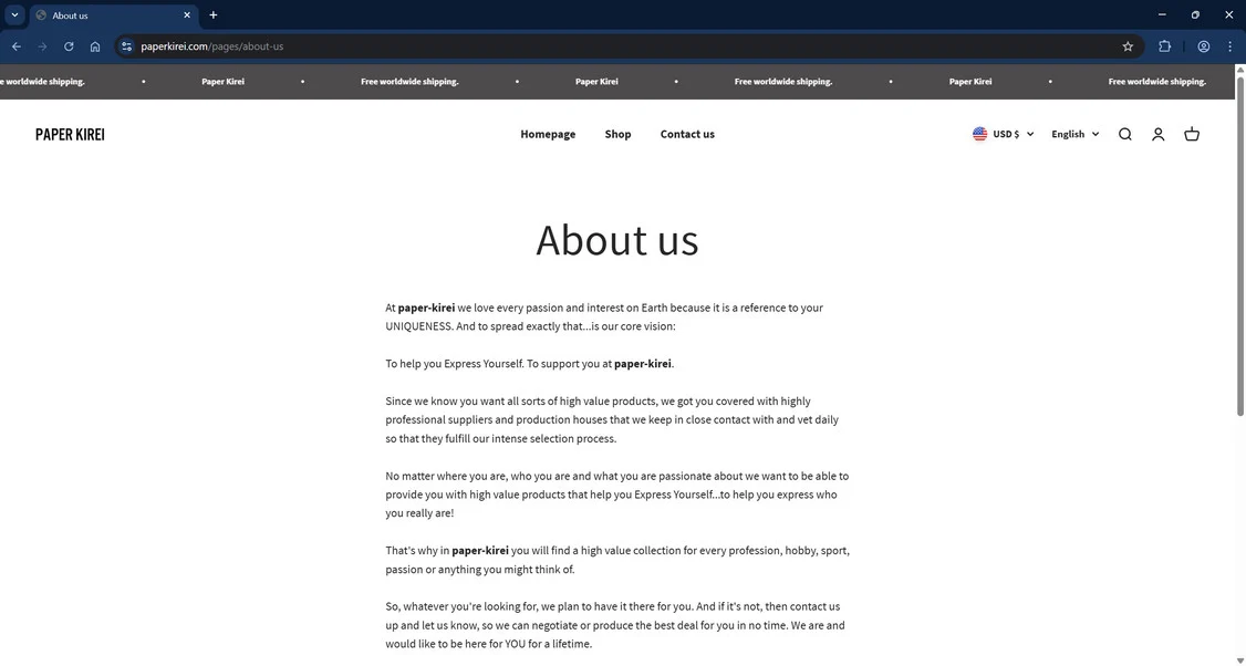 Paperkirei.com Scam Store: What You Need To Know 1 Paperkirei.com scam