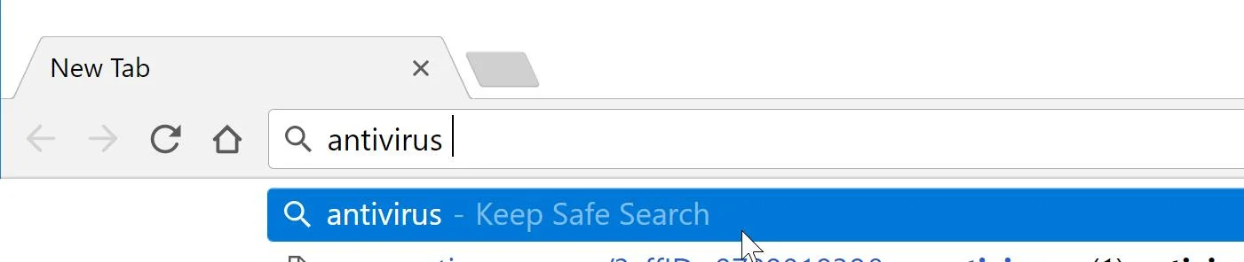 Keep Safe Search redirect