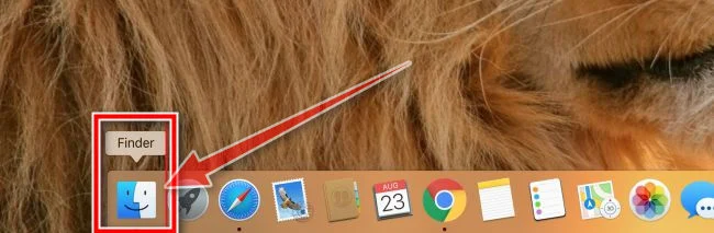 Open Finder