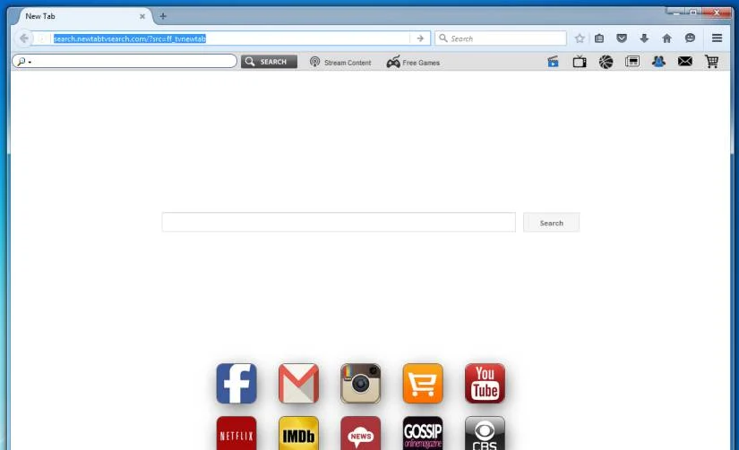 Search.newtabtvsearch.com virus