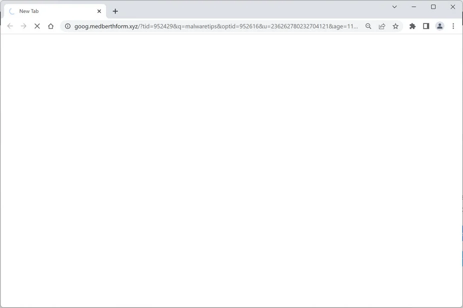 Image: Goog.Medberthform.xyz Browser Redirect