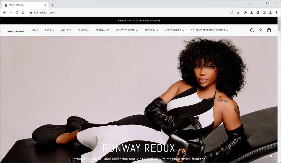 MarJacbagsn.com Scam Store: A Fake Marc Jacobs Site 1 MarJacbagsn.com Fake store