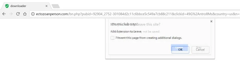 ectozoanperson.com redirect virus