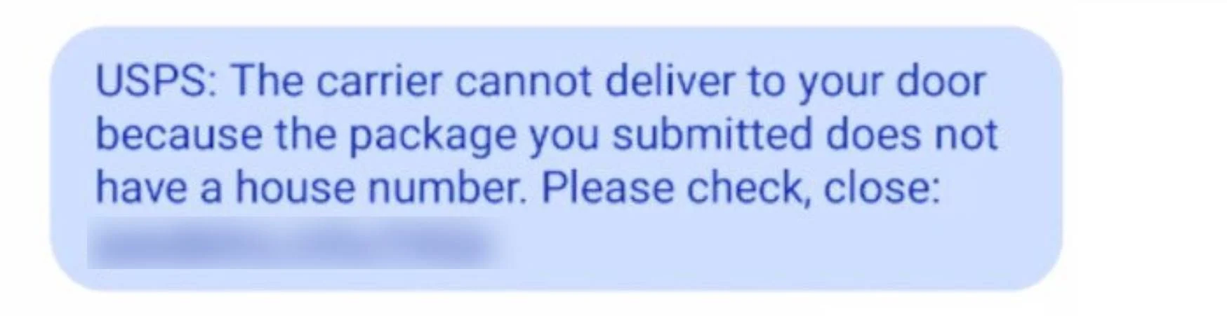 US9514961195221 – Your Package Cannot Be Delivered Scam