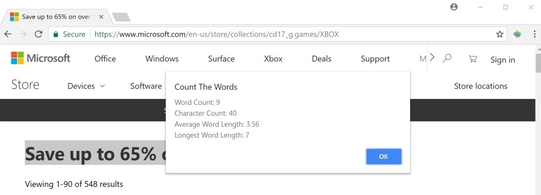 Count The Words by countthewords.net adware virus