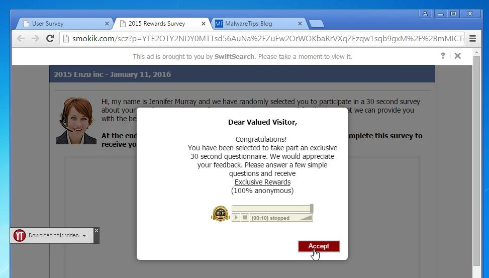 Saver Stream malware