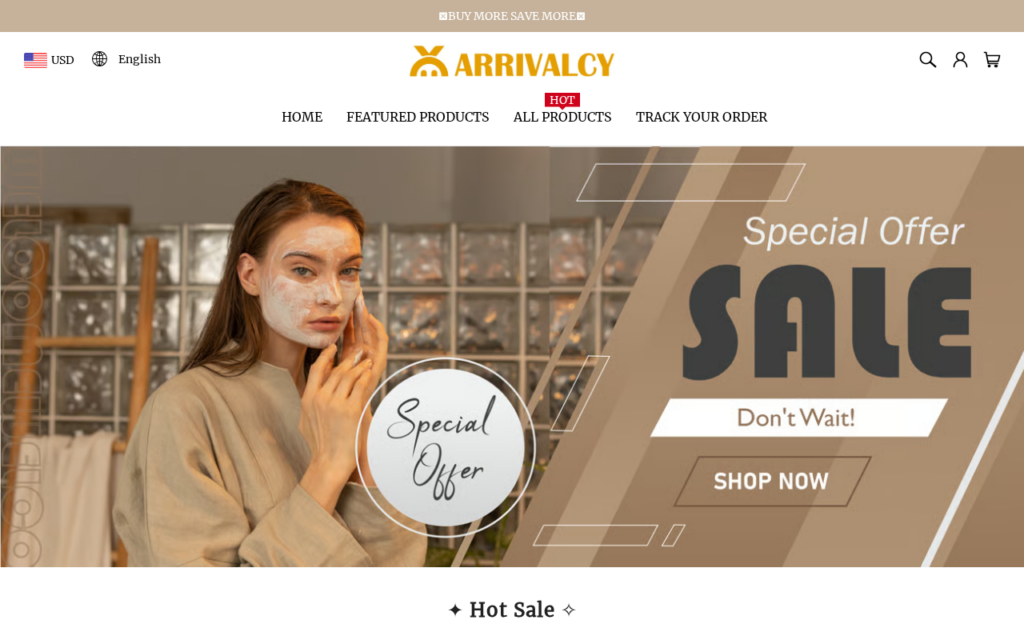 Arrivalcy.com scam